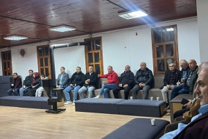 İSTANBULDAKİ KARDEŞ KURULUŞUMUZUZUN BAŞKANI MİSAFİRİMİZDİ