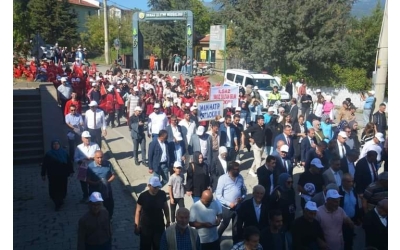 Ilgaz’da İstiklal Yolu Yürüyüşü