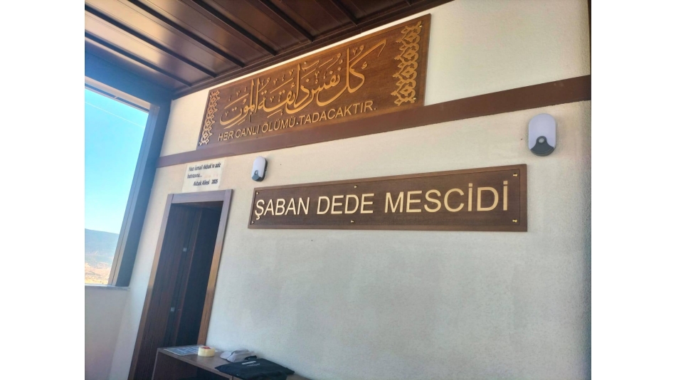 Şaban Dede Mescidi ve Hüseyin Rıfkı Efendi Kabri Dualarla Açıldı