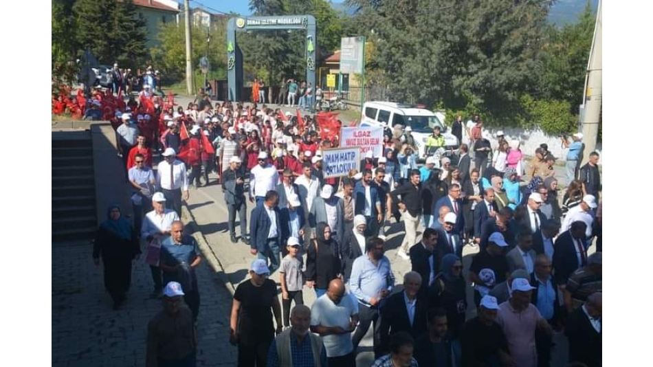 Ilgaz’da İstiklal Yolu Yürüyüşü