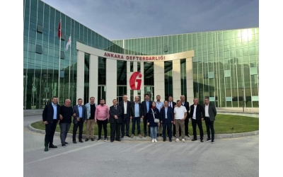 Sayın YÜKSEL DUMAN’I makamında ziyaret ettik.